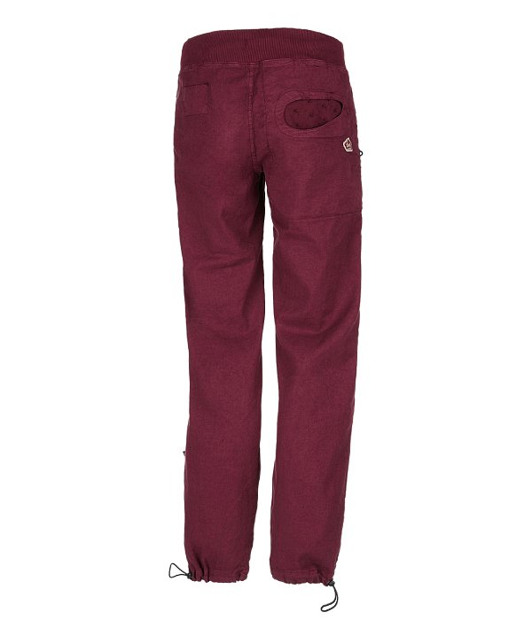 E9 kalhoty dámské Onda Flax, červená, S